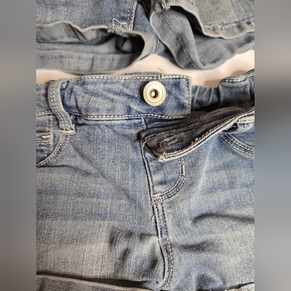 Member’s Mark Girls’ Knit Denim Stretch Shorts Set of 2 – Size 7/8✨ - Picture 3 of 8